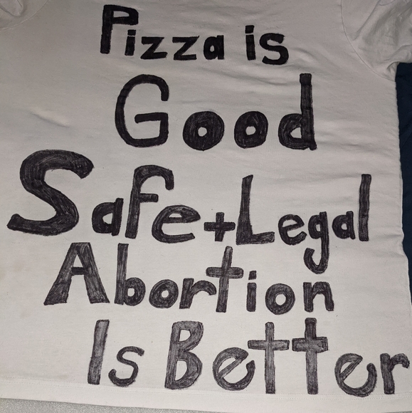 Deleting soon! Handmade Pro-choice T shirt Size Adult Large - Picture 6 of 6